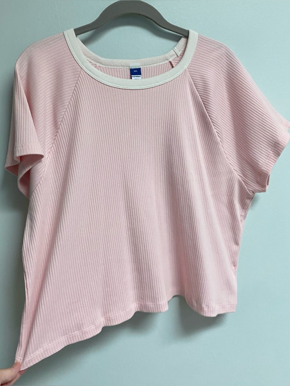 OLD NAVY RIBBED CROPPED TOP - XL (XXL) - Picture 4 of 7